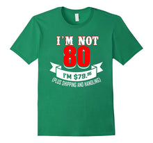 Funny Birthday T-Shirt for 80 Years Old. Meaningful Gift.
