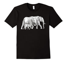 Elephant Family Shirt: Cute Funny I Love My Family Gift Tee