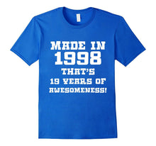 T-Shirt for 19 Year Old Boys & Girls 19th Birthday Gift Tees