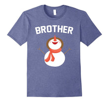 Brother Christmas Snowman Family Matching Pajamas T-Shirt
