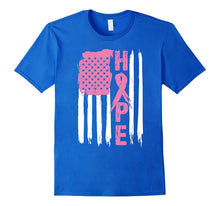 Breast Cancer Pink American Flag Shirt
