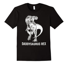 Daddysaurus Rex Funny Dinosaur T-Shirt for Dad