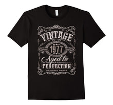 40th Birthday Gift Shirt Vintage Dude 1977 40 Year Old Shirt