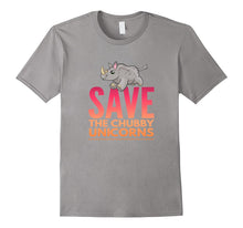 Save the Chubby Unicorns Teens Funny Rhino Gift T-Shirt