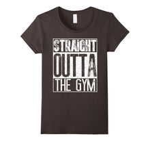 Straight Outta the Gym T-Shirt Funny Bodybuilder Sport Gift