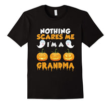 Nothing Scares Me I'm a Grandma Family Halloween T-Shirt
