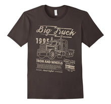 Big Truck Semi Truck Retro Distressed T-Shirt