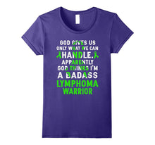 I'm a Badass Lymphoma Warrior Lymphoma Awareness T Shirt