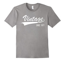 40th Birthday Gift Shirt Vintage Since 1977 40 Years Old T