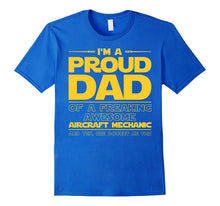 Aircraft Mechanic Dad T-Shirt Gift for Aircraft Mechanic Lov