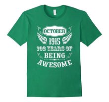 102nd Birthday Grandparents Age 102 October 1915 Apparel Fun