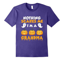 Nothing Scares Me I'm a Grandma Family Halloween T-Shirt