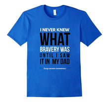 Lung Cancer Awareness Shirts for Dad