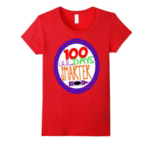100 Days of School Shirt Cute Kids Teacher Smarter Crayon