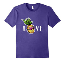 I Love Pineapple Tee Funny Party Hawaiian T-Shirt Gift