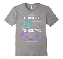 21st Birthday Gift Shirt Fabulous 21 Year Old Tshirt
