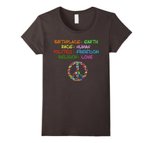 Birthplace Earth Race Human Politics Religion Love Tshirt