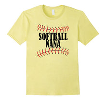Softball Nana Tshirt Grandma Grandparents Tshirt Softball