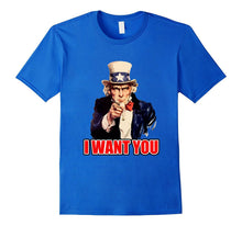 I Want You Uncle Sam T Shirt Vintage