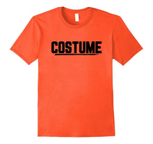Halloween T-Shirt That Says Costume Easiest Last Min Tee