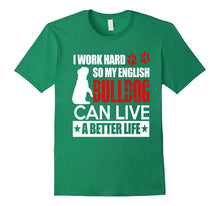 I Love My English Bulldog T-Shirt Gift for Bulldog Lovers