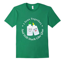 1 Year Together Still Stuck Like Glue Tshirt Anniversary