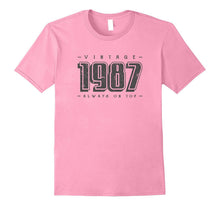 30th Birthday Gifts for Women Men 30 Years Old 1987 T-Shirt