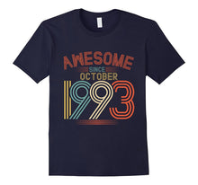Awesome Since October 1993 Funny T-Shirt 24th Birthday Tee