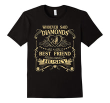 I Love My Husky Than Diamond Cute Gift Shirt