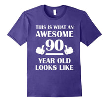 90 Year Old Birthday Gifts T Shirts for a Senior Man & Woman