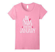Big Sister Shirt Pregnancy Baby Mom Effective January