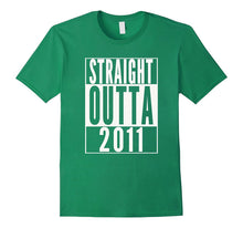 STRAIGHT OUTTA 2011 6th Birthday Fun Cool T-Shirt Gift