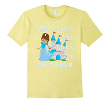 Princesses Are Born in October Fairytale T-Shirt