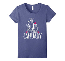 Big Sister Shirt Pregnancy Baby Mom Effective January