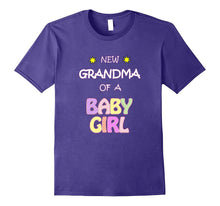 Baby Girl Announcement T Shirt for New Grandma