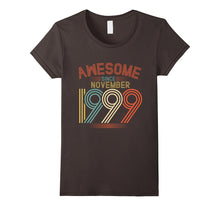Awesome Since November 1999 Funny T-Shirt 18th Birthday Tee