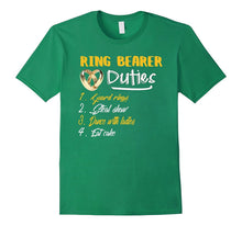 FUNNY RING BEARER DUTIES T-Shirt Cute Wedding Gift