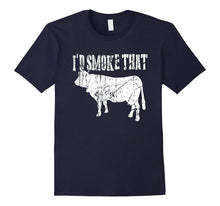 I'd Smoke That BBQ Beef Low and Slow Cow T-Shirt