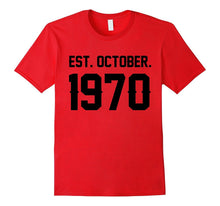 Happy 1970 My 47 Th Birthday Gift Ideas Tshirt for Lover