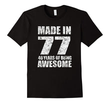 40 Years of Being Awesome Birthday Party 40th Birthday Tee