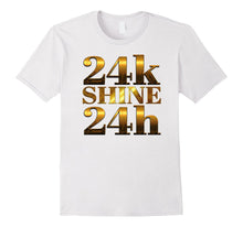 24k Shine 24h T Shirt - Gold Tshirt