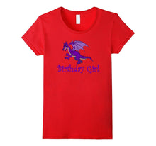 Dragon Birthday Girl T Shirt