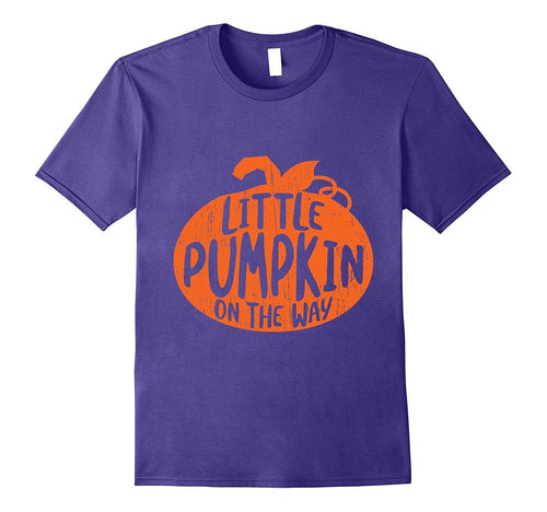 'Little Pumpkin on the Way ' Maternity Halloween Gift Shirt