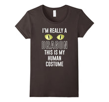 I'm Really a Dragon This Is My Human Costume T Shirt