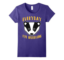 Everyday I'm Huffling Huffle Badger Cute Funny Animal Shirt
