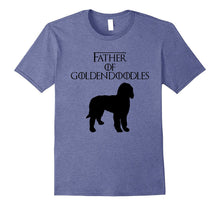 Mens Father of Goldendoodles | Fur Dad | Dog Lover T-Shirt & Gift