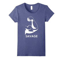 Savage Beast Workout Fitness Sports Muscle Base T-Shirt