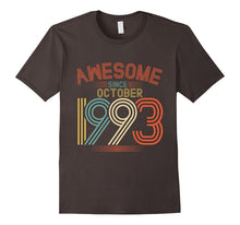 Awesome Since October 1993 Funny T-Shirt 24th Birthday Tee