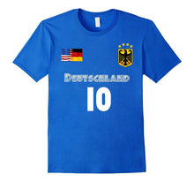 Germany Soccer Tshirt With Number 10