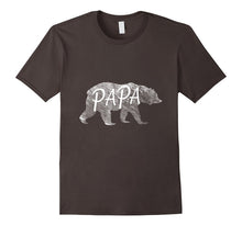 Papa Bear T-Shirt for Dad, Best Dad Camping Shirt